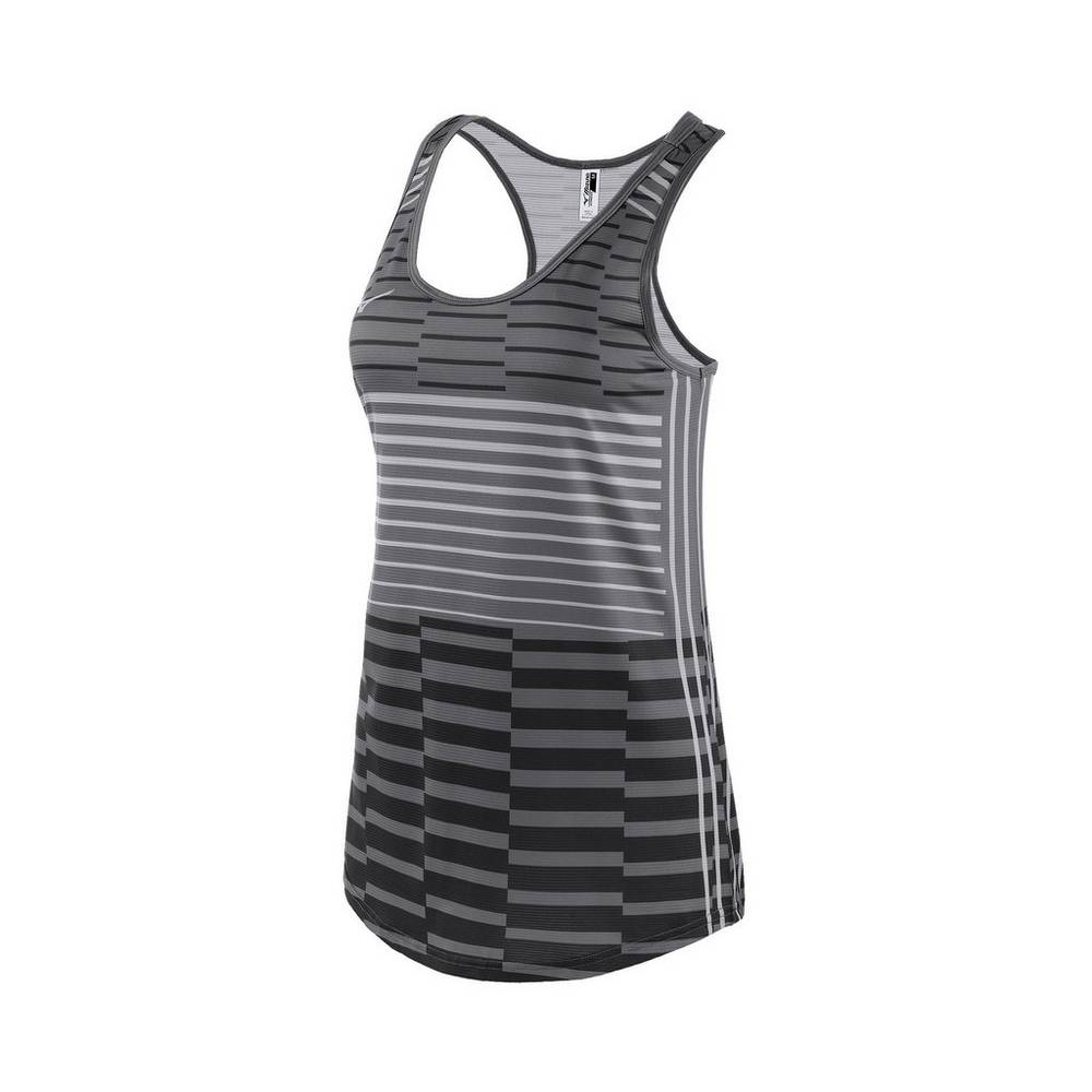 Mizuno Women's Team Tank Top Stripes (530096-RWN)